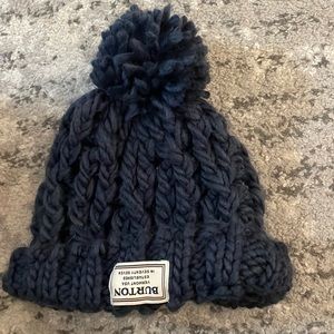 Burton pom pom hat
